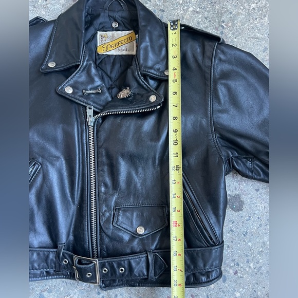 Schott Nyc vintage leather biker jacket - Picture 12 of 12